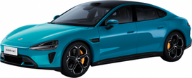 Xiaomi SU7 1:18 Die-cast Model Car | Aqua Blue | Zinc alloy, ABS, SAN and PVC BHR08KPGL | 6932554465650