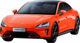Xiaomi SU7 1:18 Die-cast Model Car | Lava Orange | Zinc alloy, ABS, SAN and PVC BHR08KOGL | 6932554465643