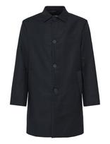 Maison Kitsune - Bill Coat - Plonas paltas - Tamsiai mėlyna