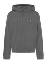 Maison Kitsune - Bold Fox Head Patch Oversize Hoodie - Džemperis - Pilka