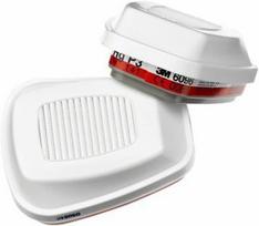 Dujų, garų ir kietūjų dalelių filtras A1HGP3 R, 3M