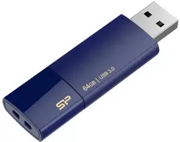 „Silicon Power“ atmintinė 64GB Blaze B05 USB 3.0, tamsiai mėlyna