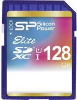 Silicon Power atminties kortelė SDXC 128GB Elite