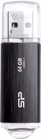 Silicon Power 64GB Blaze B02 USB 3.2 atmintinė, juoda