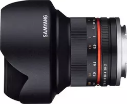 „Samyang“ 12 mm f/2.0 NCS CS objektyvas, skirtas „Fujifilm“.