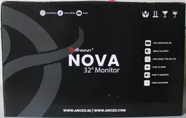 SALE OUT. Arozzi Nova 32" IPS, 180Hz, Computer Monitor - Black Arozzi monitorius, 32", QHD, 180Hz