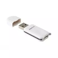 Kortelių skaitytuvas Omega (Micro SD/HC USB 3.0) baltas