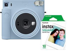 Fujifilm Instax Square SQ1, ledyno mėlyna + plėvelė