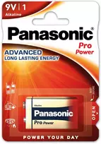Panasonic Batteries Panasonic Pro Power baterija 6LR61PPG/1B 9V