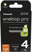Panasonic Batteries Panasonic eneloop įkraunama baterija Pro AA 2500 4BP