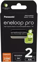 Panasonic Batteries Panasonic eneloop įkraunama baterija Pro AA 2500 2BP