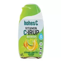 Hohes C sicilijos citrinų-laimų-apelsinų sirupas su vit. C,B12,B5 REFRESH 0,065l