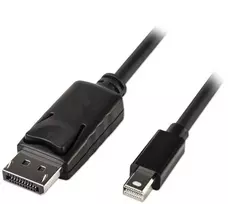 „PremiumCord Mini DisplayPort“ – „DisplayPort 1.2“ jungiamasis kabelis, M/M, 2 m