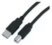 PremiumCord USB 2.0 cable, A-B 3m juodas