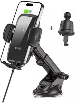Tech-Protect telefono automobilinis laikiklis + pakrovėjas CM15W-V1