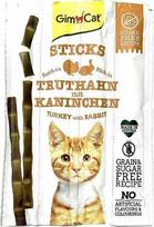 GMC GIMCAT Sticks Turkey and rabbit – skanėstas katėms – 4pcs