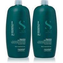 Alfaparf Milano Semi di Lino Reconstruction Shampoo duo Kit rinkinys pažeistiems plaukams