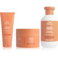 Wella Professionals Invigo Nutri-Enrich rinkinys sausiems ir pažeistiems plaukams 3 vnt.