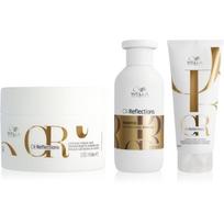 Wella Professionals Oil Reflections bundle rinkinys plaukų blizgesiui ir švelnumui užtikrinti 3 vnt.