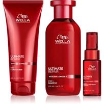 Wella Professionals Ultimate Repair Bundle rinkinys pažeistiems plaukams 3 vnt.