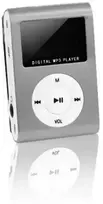 Ausinės Setty mp3-grotuvas Metal Clip, pilkas
