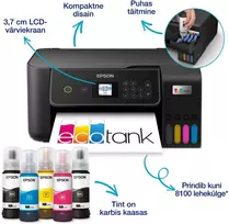 Epson all-in-one ink tank spausdintuvas EcoTank L3280, juodas