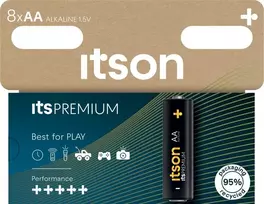 Itson ant jo PREMIUM akumuliatoriaus šarminis LR6IPR/8HH