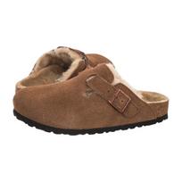 Birkenstock Boston VL/ Shearling Dark Tea 1032432 (BK266-d) Moteriški batai/šlepetės