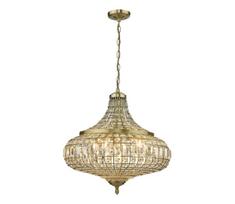 Där Lighting ASM0675 - Pakabinama liustra ASMARA, 6xE14/40W/230V, žalvario