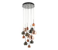 Där Lighting AUR1564 - Pakabinamas liustras ant troselio AURELIA 15xG4/10W/230V