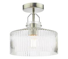 Där Lighting LEN4846 - Prigludusi liustra LENKA 1xE27/60W/230V matinis chromas