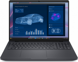 Dell Pro Max 16 MC16255 | 16 " | FHD+ | AMD Ryzen AI 9 HX PRO | 370 | 64GB | LPDDR5x | NVIDIA RTX PRO 1000 Blackwell | GDDR7 | 8GB | Windows 11 Pro | Bluetooth version 5.4 | Keyboard language English | Keyboard backlit | Warranty 36 month(s) | Batt 1033707461/2 | 2000001422816