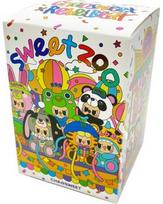 Kolekcinis pliušinis žaislas REBEL BEAR Sweet Zoo, blind box, įv. rūšių