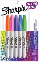 Markeriai Sharpie Fine Permanent Glam Pop 5 spalvų - 2201774