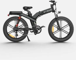 Dviratis 26" elektrinis Engwe X26 dviguba baterija juodas
