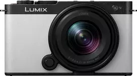 „Panasonic Lumix DC-S9“ + 18–40 mm, dūminis baltas