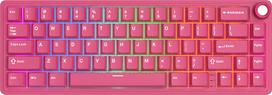 Royal Kludge R65 Berry Red, Beige Switch, US
