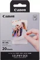 „Canon“ fotopopierius + rašalo kasetė XC-20L 54x85 mm 20 lapų