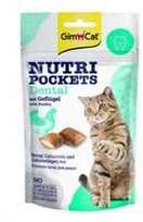 GMC GIMCAT Nutri pockets Dental paukštiena – skanėstas katėms – 60g