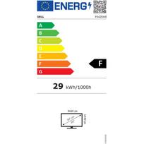 Dell P3425WE 34 colių LED monitorius, 3440 x 1440 pikselių, 100 Hz, 5 ms, 350 cd/m², HDMI 1, USB-C 90W, VESA 100 x 100