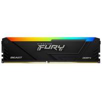 Kingston FURY Beast atminties modulis KF436C18BB2A/32, 32GB, 3600 MT/s, DDR4, CL18, 288-pin DIMM, RGB apšvietimas