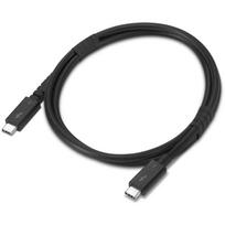 Lenovo Thunderbolt 5 USB-C–C kabelis 4X91U94411, 1 m, 80Gbit/s, juodas, 0–40 °C, 8K@60Hz palaikymas