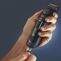 Rowenta barzdaskutė TN3804E0, 39 ilgio žingsniai, 20 mm max ilgis, 0.5 mm min ilgis, 180 min veikimo laikas, 1.5 h įkrovimo laikas
