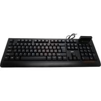 Acer Klaviatūra AKW320 GP.KBD11.05B, laidinis, JAV, Smart Card skaitytuvas, juoda, Retil paketas