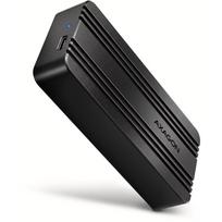 Axagon EEM2-40G USB-C 40Gb/s M.2 NVMe SSD korpusas, EEM2-40G, 40Gb/s, aliuminis, pasyvus aušinimas, USB-C laidas