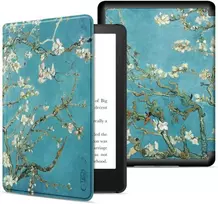 „Tech-Protect“ el. skaityklės dėklas „SmartCase Kindle Paperwhite/Colorsoft/Signature Edition“, sakura