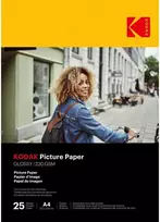 „Kodak“ fotopopierius, A4 formato, blizgus, 230 g, 25 lapai