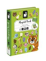 Janod - Magneti'book - Animals - 30 Magnets - Žaidimų rinkiniai - Žalia