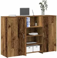 Registratūra, medienos, 155x50x103,5 cm, apdirbta mediena