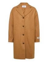 Maison Kitsune - Wool Coat - Žieminis paltas - Smėlio